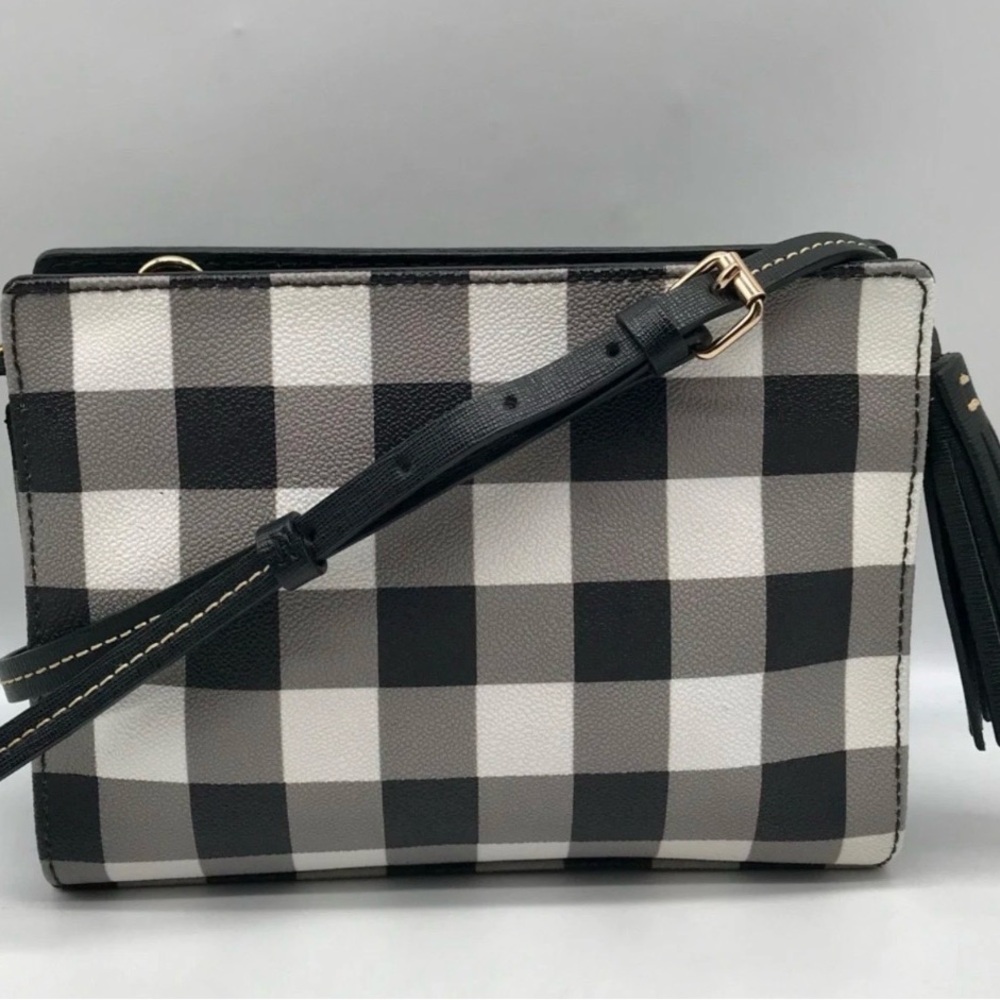 Dooney & Bourke Kenzie Buffalo Plaid Checkered Crossbody Bag NWOT - Picture 2 of 11